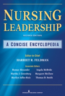 Image for Nursing leadership: a concise encyclopedia