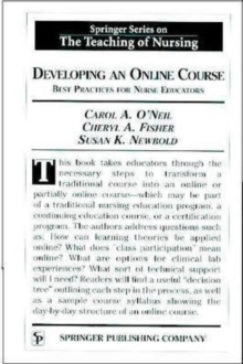 Image for Developing an Online Course