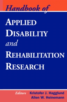 Image for Handbook of Applied Disability and Rehabilitation Research