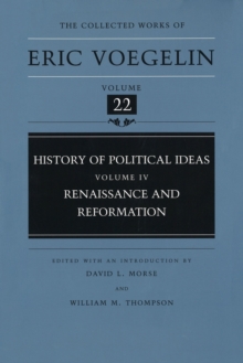 History of Political Ideas (CW22)