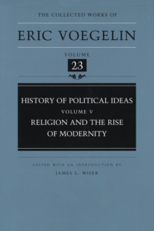 History of Political Ideas (CW23)