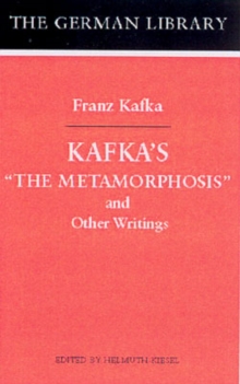 Image for Kafka's "Metamorphosis" and Other Writings