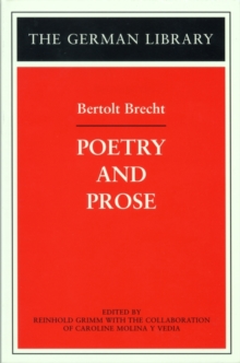 Image for Poetry and Prose