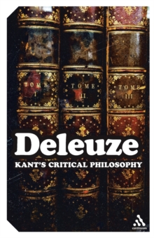 Image for Kant's Critical Philosophy