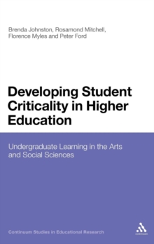 Image for Developing Student Criticality in Higher Education