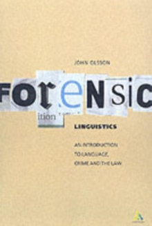 Image for Forensic Linguistics