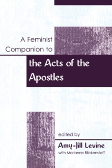 Image for A feminist companion to the Acts of the Apostles