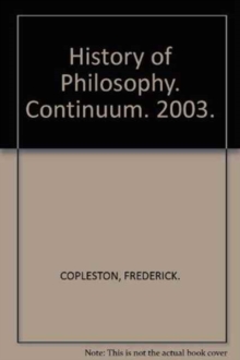 Image for History of Philosophy : Eleven-volume Set