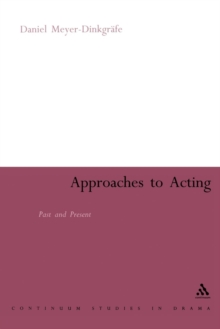 Image for Approaches to Acting