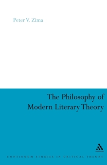 Philosophy of Modern Literary Theory