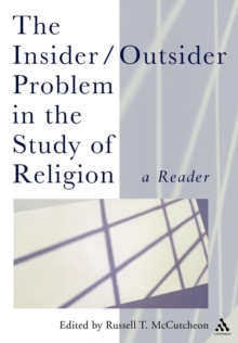 Image for The Insider/Outsider Problem in the Study of Religion