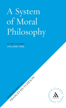 Image for A System of Moral Philosophy