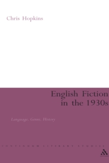 English Fiction in the 1930s