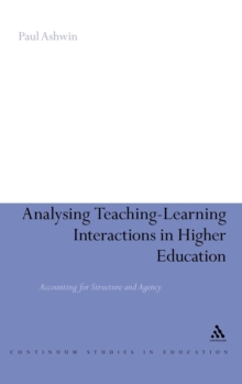 Image for Analysing Teaching-Learning Interactions in Higher Education