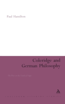 Coleridge and German Philosophy