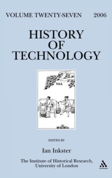 Image for History of Technology Volume 27