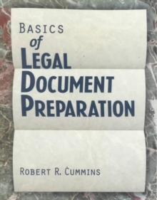Image for Basics of Legal Document Preparation