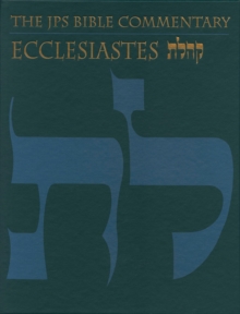 Image for The JPS Bible Commentary: Ecclesiastes