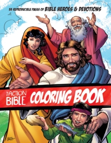 Image for Action Bible Coloring Book: 55 Reproducible Pages of Bible Heroes and Devotions.