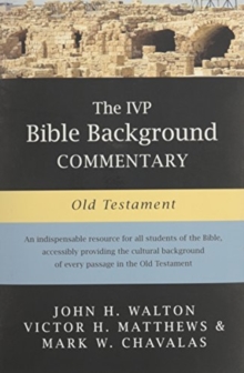 Image for The IVP Bible Background Commentary: Old Testament