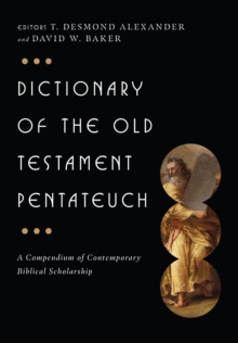 Image for Dictionary of the Old Testament: Pentateuch