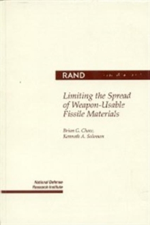 Limiting Spread of Weapon-Usable Fissile Materials