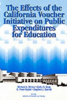 Effects of the California Voucher Initiative on Public Expenditures for Education