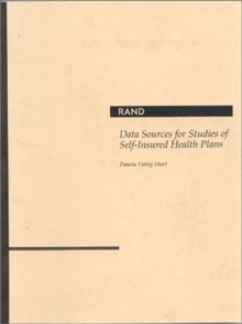 Data Sources for Studies of Self-insured Health Plans