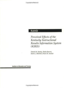 Image for Perceived Effects of the Kentucky Instructional Results Information System (Kiris)