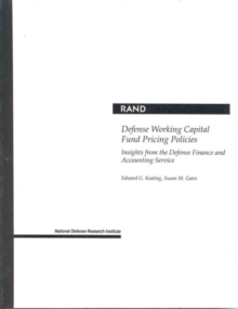 Image for Defense Working Capital Fund Pricing Policies