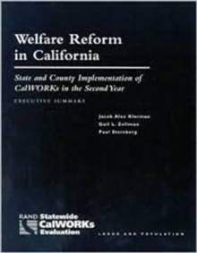 Image for Welfare Reform in California