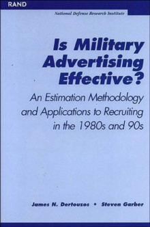 Image for Is Military Advertising Effective?