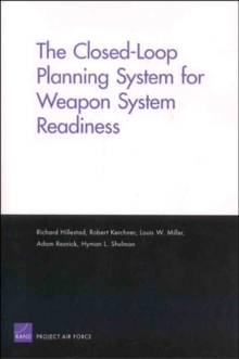 Closed-Loop Planning System for Weapon System Readiness