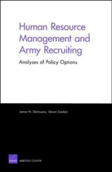 Image for Human Resource Management and Army Recruiting