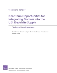 Image for Near-Term Opportunities for Integrating Biomass into the U.S. Electricity Supply
