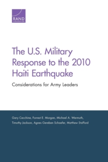 Image for The U.S. Military Response to the 2010 Haiti Earthquake : Considerations for Army Leaders
