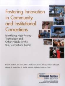 Image for Fostering Innovation in Community and Institutional Corrections