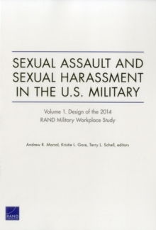 Image for Sexual Assault and Sexual Harassment in the U.S. Military : Design of the 2014 Rand Military Workplace Study