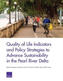 Image for Quality of Life Indicators and Policy Strategies to Advance Sustainability in the Pearl River Delta