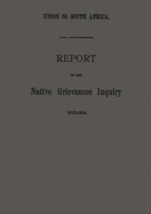 Image for Native Grievances Inquiry, 1913-14