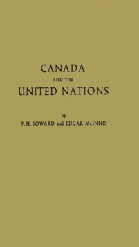 Image for Canada and the United Nations