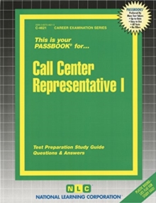 Image for Call Center Representative I : Passbooks Study Guide