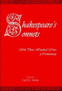 Image for Shakespeare's Sonnets With Three Hundred Years of Commentary