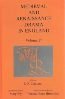 Image for Medieval and Renaissance Drama in England