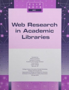 Web Research in Academic Libraries