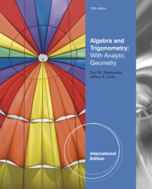 Image for Algebra and trigonometry with analytic geometry