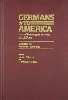 Image for Germans to America, July 1, 1887-April 30, 1888