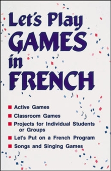 Image for Lets Play Games in French : Grades K-8