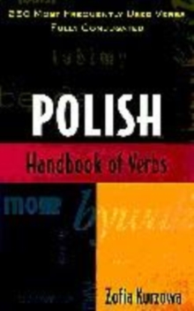 Image for Polish handbook of verbs