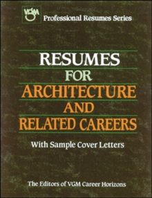 Image for Resumes for Architecture and Related Careers